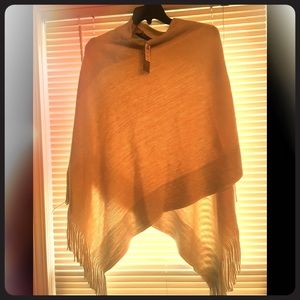 Asymmetrical poncho